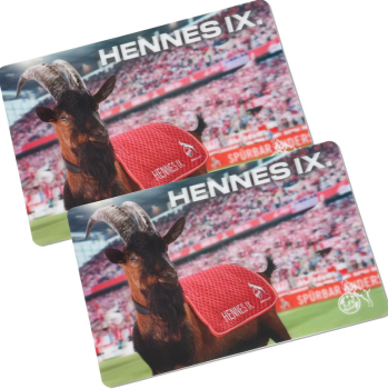 1. FC Köln - Tisch-Sets "Hennes IX." 3D 2er Set